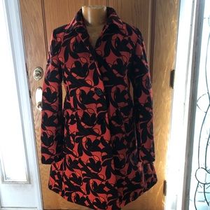 ANN TAYLOR festive coat XS